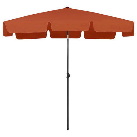 Vidaxx Strandschirm 200x125 cm terrakottafarben
