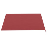 Vidaxl Ersatztuch für Luifel 3x2,5 M Bordeaux Rot