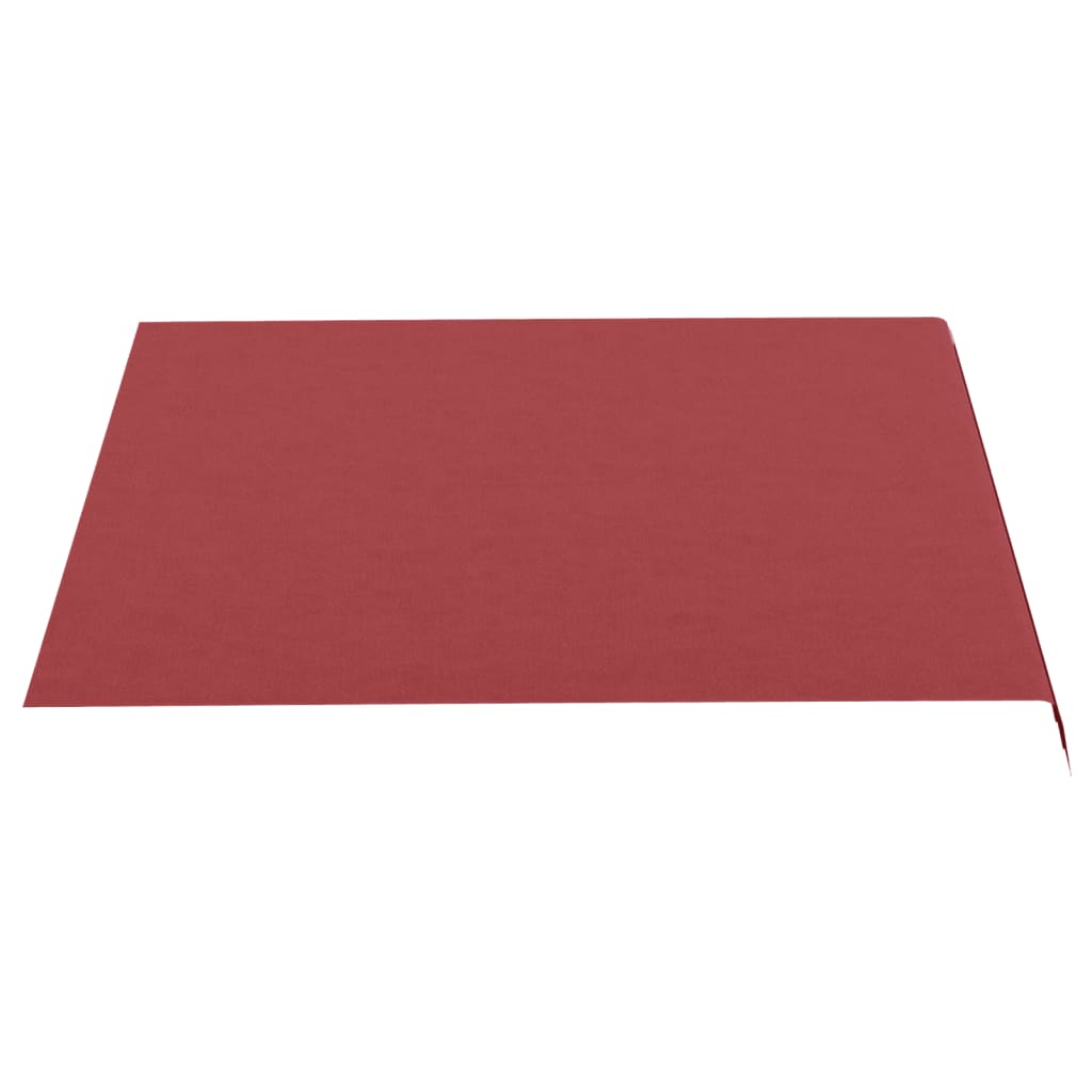 Tissu de remplacement de Vidaxl pour Luifel 3x2,5 M Bordeaux rouge