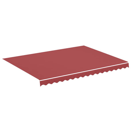 Vidaxl Ersatztuch für Luifel 4x3 M Bordeaux Rot