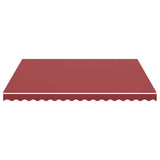 Vidaxl Ersatztuch für Luifel 4x3,5 M Bordeaux rot