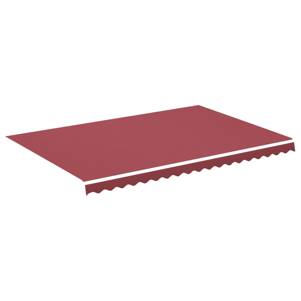 Vidaxl Ersatztuch für Luifel 4,5x3 M Bordeaux rot