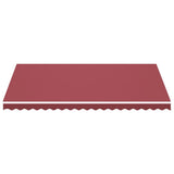 Vidaxl Ersatztuch für Luifel 4,5x3 M Bordeaux rot