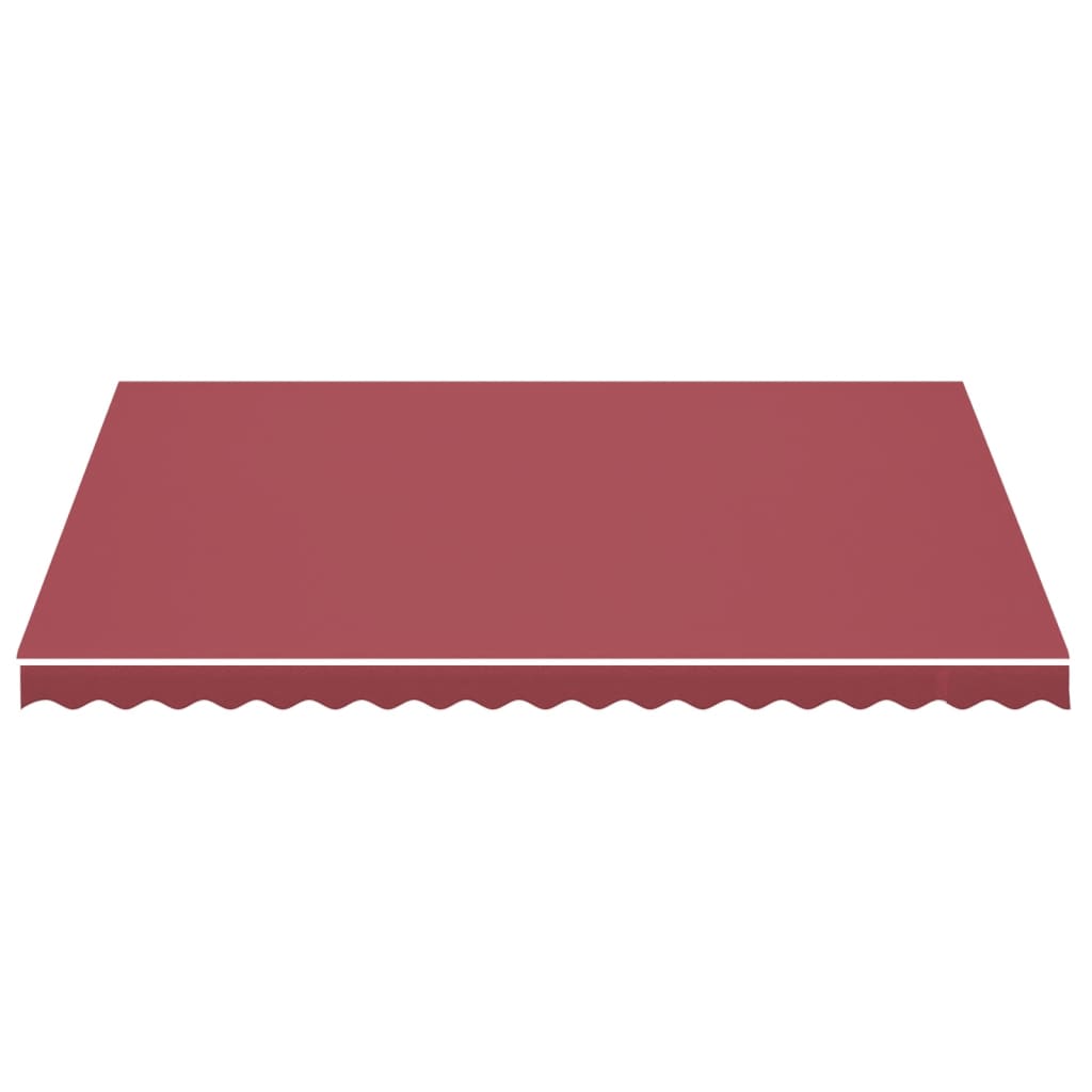 Vidaxl Ersatztuch für Luifel 4,5x3,5 M Bordeaux rot