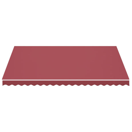 Vidaxl Ersatztuch für Luifel 4,5x3,5 M Bordeaux rot
