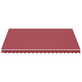 Panno sostitutivo Vidaxl per Luifel 4.5x3.5 M Bordeaux rosso