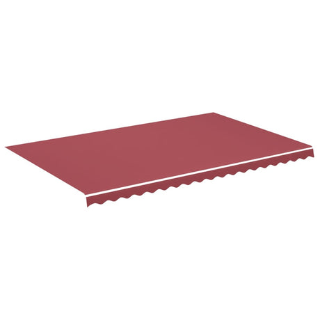 Vidaxl Ersatztuch für Luifel 5x3 M Bordeaux Rot