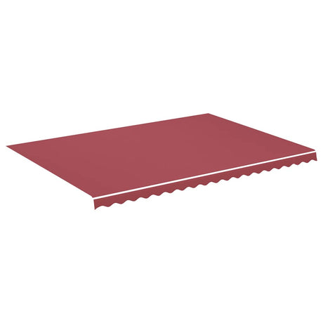Vidaxl Ersatztuch für Luifel 5x3,5 M Bordeaux rot