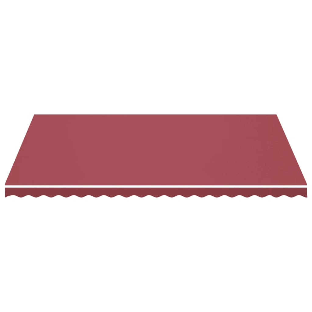 Vidaxl Ersatztuch für Luifel 5x3,5 M Bordeaux rot