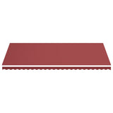 Vidaxl Ersatztuch für Luifel 6x3 M Bordeaux Rot
