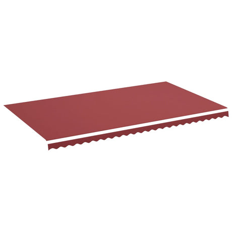 Vidaxl Ersatztuch für Luifel 6x3,5 m Bordeaux rot