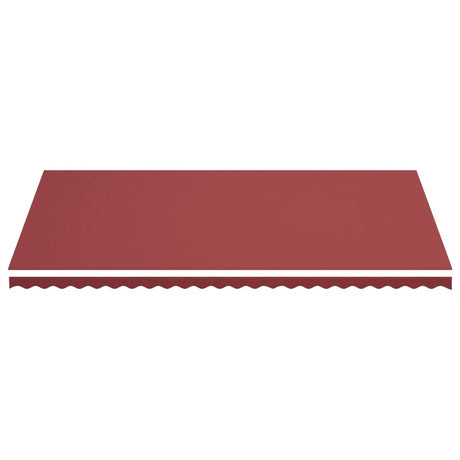 Vidaxl Ersatztuch für Luifel 6x3,5 m Bordeaux rot