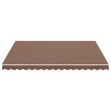 Vidaxl Ersatzstoff fir Luucht 4x3,5 m Brown