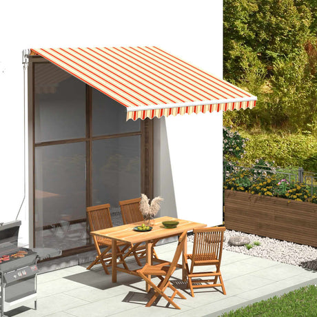 Vidaxl -Ersatztuch für Luifel 3x2,5 m Gelb und Orange
