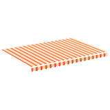 Vidaxl Ersatzstoff fir Luucht 3,5x2,5 m giel an orange