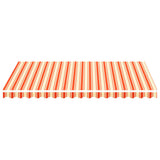 Vidaxl Ersatztuch für Luifel 3,5x2,5 m Gelb und Orange