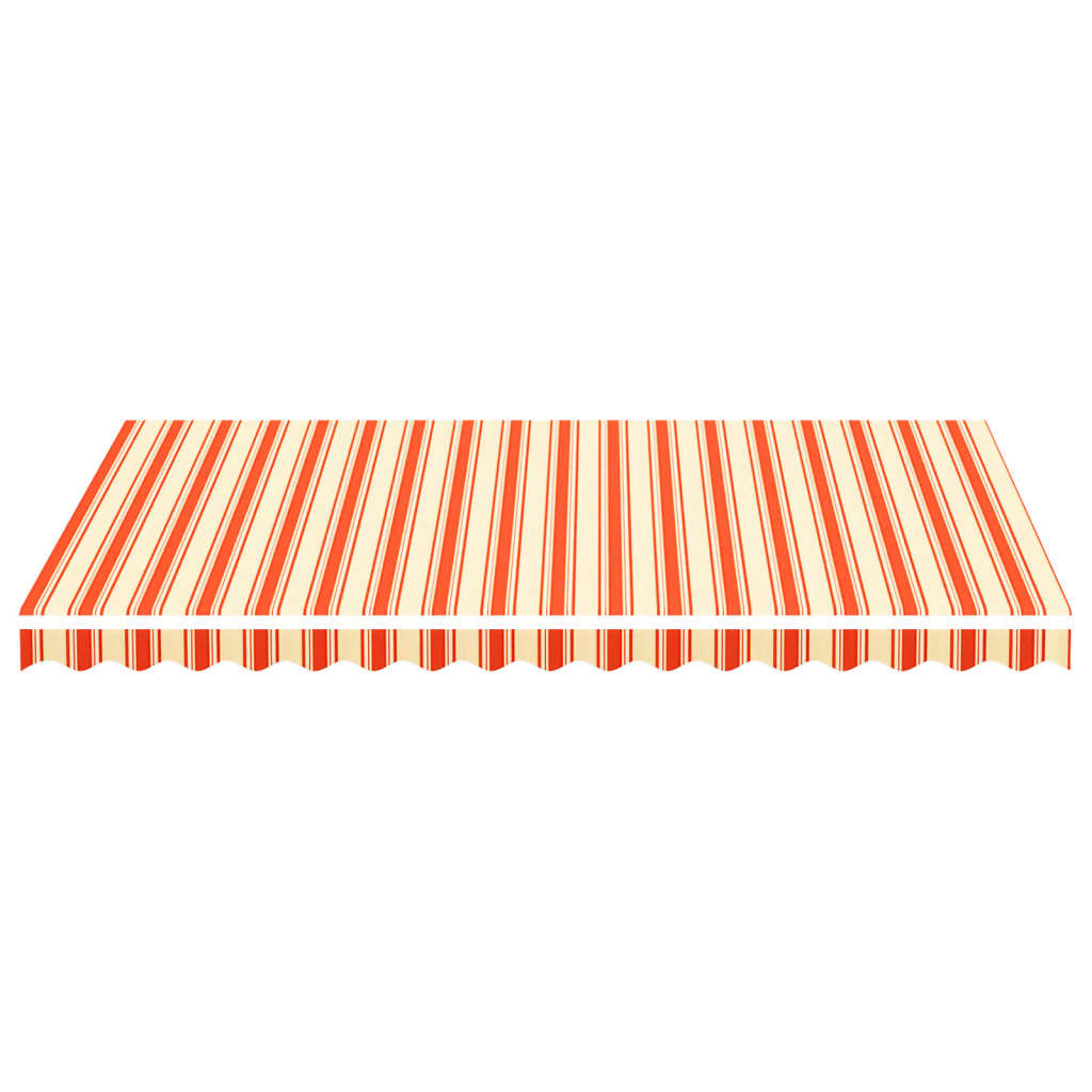 Vidaxl Ersatzstoff fir Luucht 3,5x2,5 m giel an orange