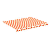 Vidaxl Ersatztuch für Luifel 4,5 x 3,5 m gelb und orange
