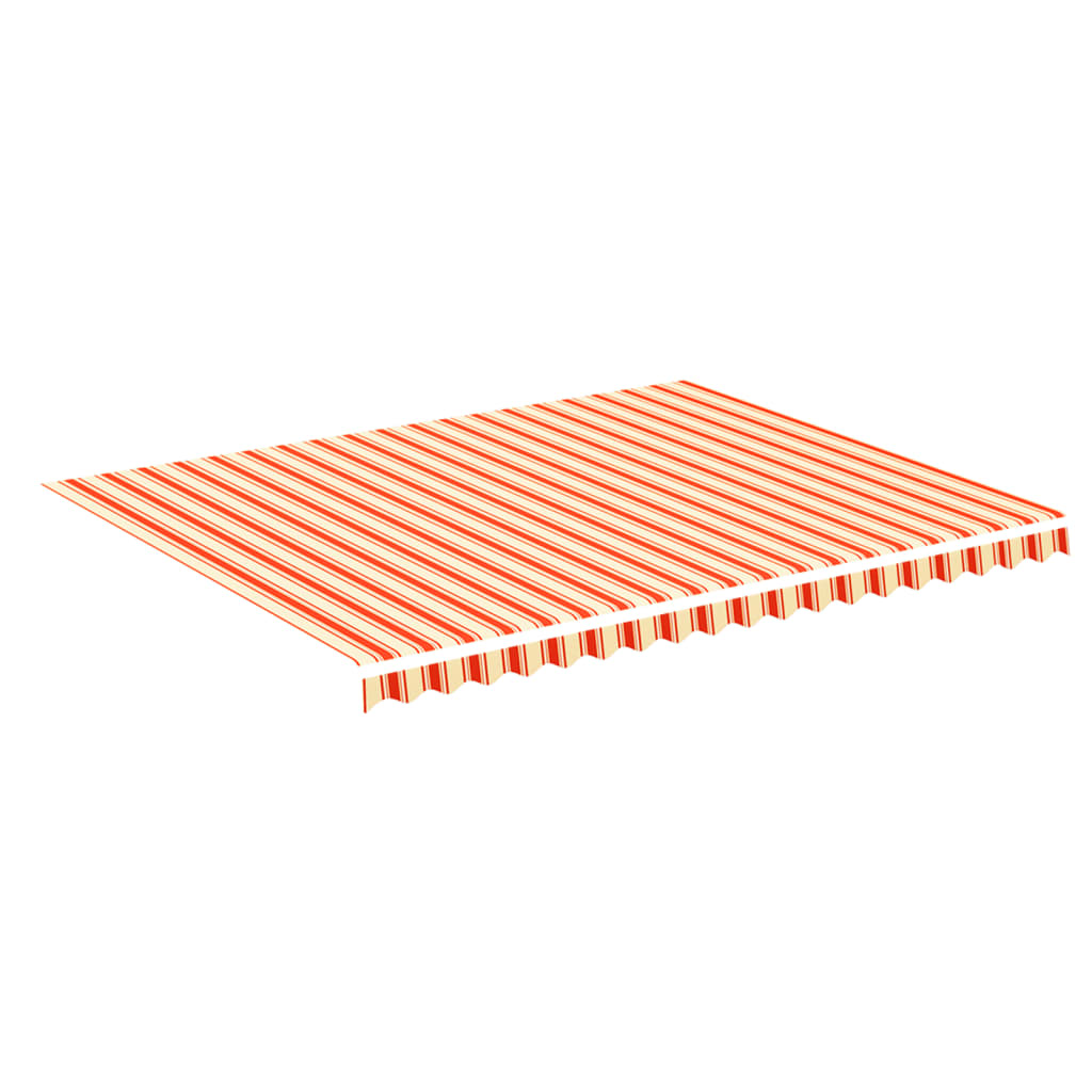 VidaXL replacement cloth for Luifel 4.5x3.5 m yellow and orange