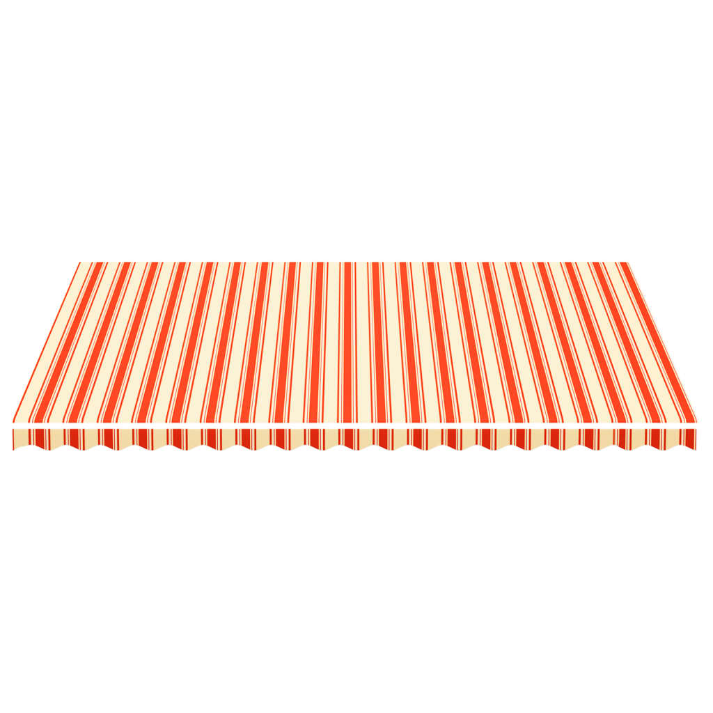 Vidaxl Ersatztuch für Luifel 5x3,5 m gelb und orange