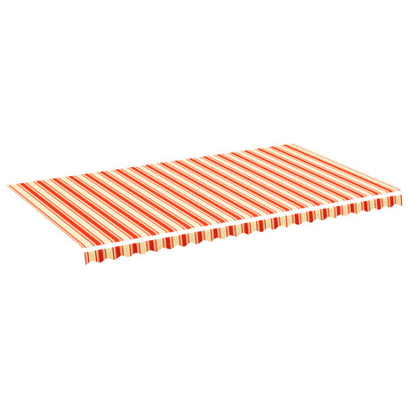 Vidaxl -Ersatztuch für Luifel 6x3,5 m Gelb und Orange