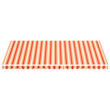 Vidaxl -Ersatztuch für Luifel 6x3,5 m Gelb und Orange