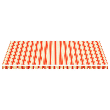 Vidaxl -Ersatztuch für Luifel 6x3,5 m Gelb und Orange
