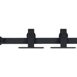 VIDAXL -Suspension für Mini -Skiver -Tür 122 cm Kohlenstoffstahl