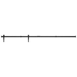 VIDAXL -Suspension für Mini -Skiver -Tür 183 cm Kohlenstoffstahl