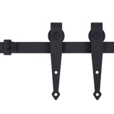 VIDAXL -Suspension für Mini -Skiver -Tür 152 cm Kohlenstoffstahl