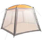 Vidaxl Schwimmbadzelt 500x433x250 cm Stoff grau