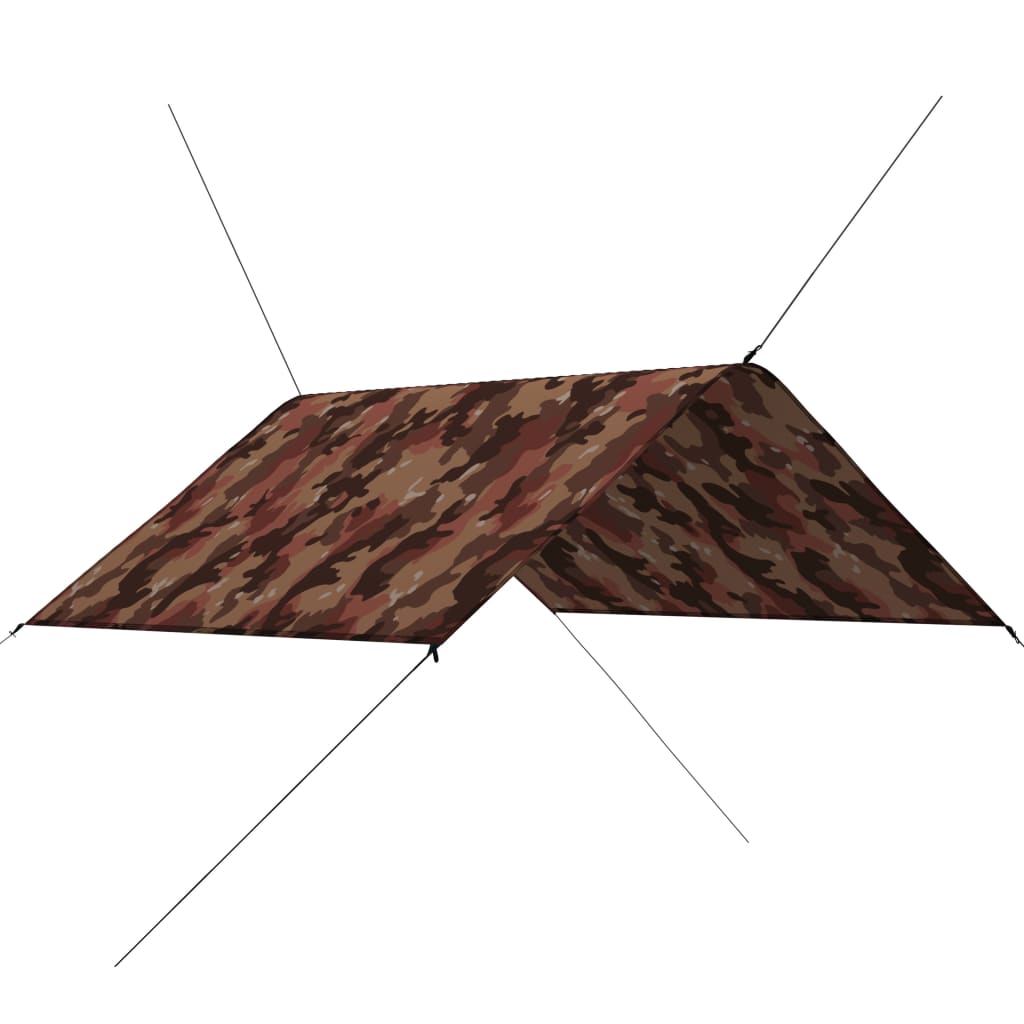 Vidaxl dekmacheil 3x2.85 m camuflaje