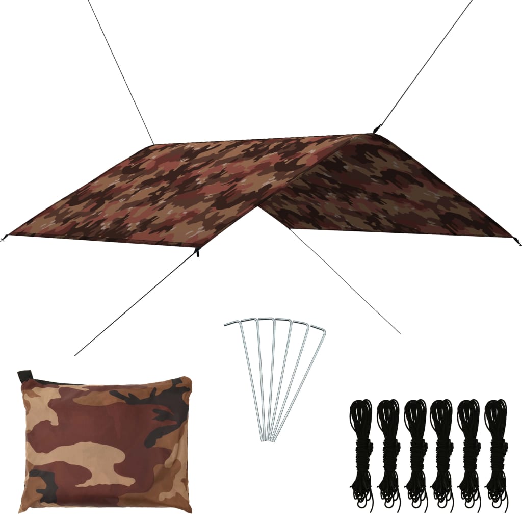 Vidaxl Cubierta Vail 4x4 M Camuflaje