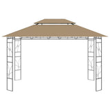 Vidaxl -Arbor 160 g m² 4x3x2,7 M Taupe