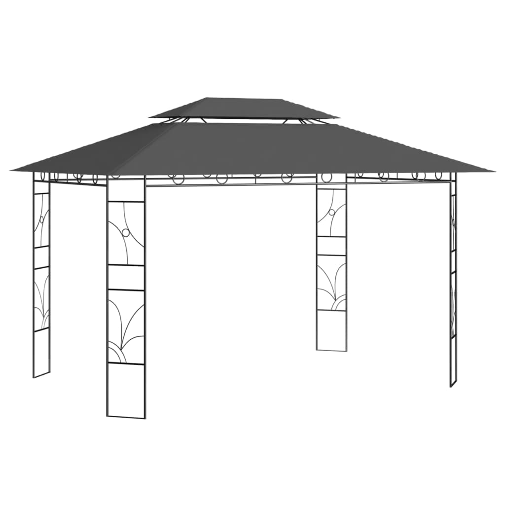 Vidaxl Arbor 160 g m² 4x3x2,7 M antracite