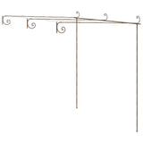 Vidaxl Tuinpergola 3x3x2.5 M Iron Antique Brown