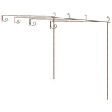 Vidaxl Tuinpergola 4x3x2,5 m Eisen Antiquitätenbraun