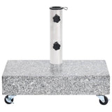 Vidaxl Parasol Foot 45x25x8 cm Granite grigio chiaro