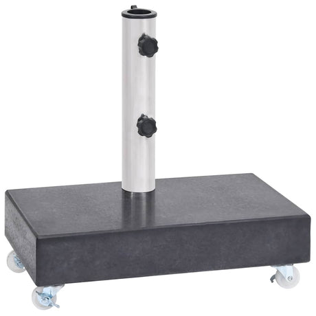Vidaxl Parasol -Fuß 45x25x8 cm Granit schwarz