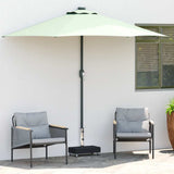 Vidaxl Parasol -Fuß 45x25x8 cm Granit schwarz