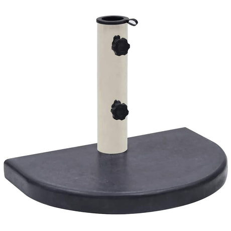 Vidaxl Parasol Foot 40x28x4 cm Granit schwarz