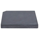 Vidaxl Parasol Fußplatte Quadrat 25 kg Granit schwarz