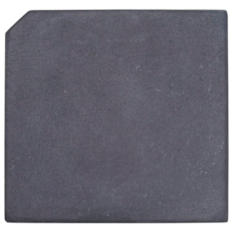 Vidaxl Parasol Fußplatte Quadrat 25 kg Granit schwarz