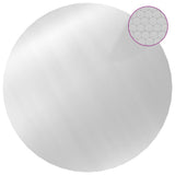 Vidaxl -Poolabdeckung 300 cm PE silberfarben