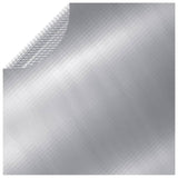 Vidaxl Swimming Pool Cover 488 cm PE Silver färgad