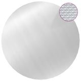 VIDAXL -Poolabdeckung 549 cm PE silberfarben
