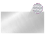 Vidaxl Schwimmbad Abdeckung 549x274 cm pe silberfarben