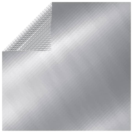 Vidaxl Schwimmbad Abdeckung 732x366 cm PE silberfarben