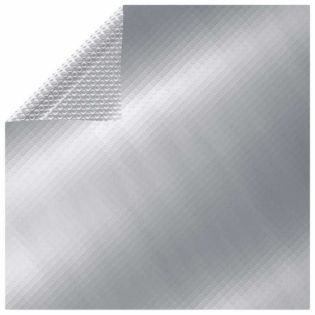Vidaxl Poolabdeckung rechteckige 600 x 400 cm PE Silberfarbe