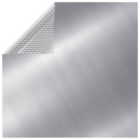 Vidaxl Poolabdeckung rechteckig 800 x 500 cm PE Silberfarbe